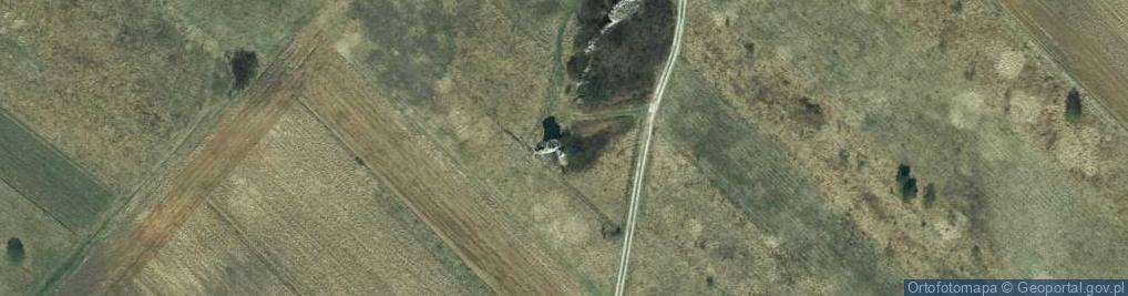 Zdjęcie satelitarne Ostaniec Słup - Palec