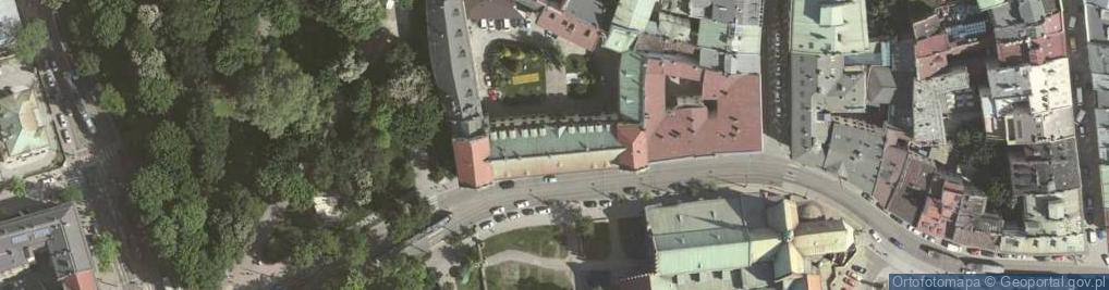 Zdjęcie satelitarne Pałac Biskupów