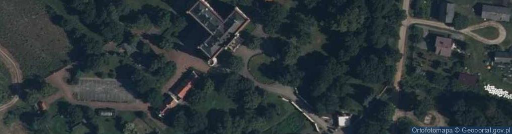 Zdjęcie satelitarne Pałac fundacji B. Radziwiłła