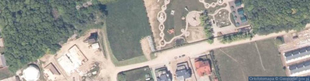 Zdjęcie satelitarne Park Miniatur Latarni Morskich w Niechorzu