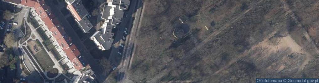Zdjęcie satelitarne Park zdrojowy