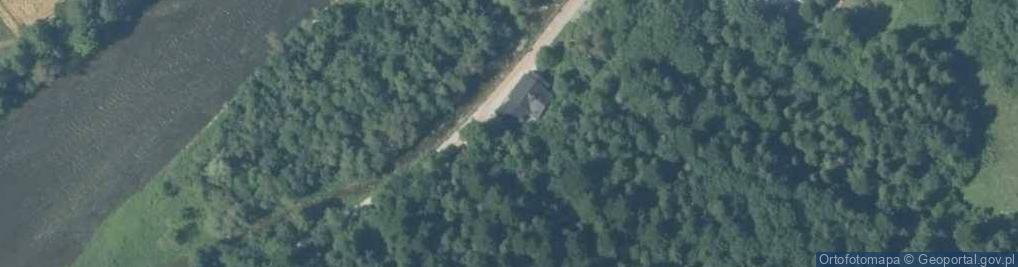 Zdjęcie satelitarne Pawilon Pienińskiego Parku Narodowego