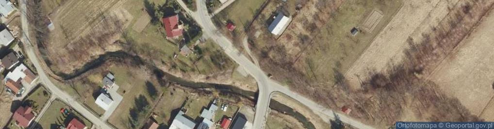 Zdjęcie satelitarne Piaskowce krośnieńskie