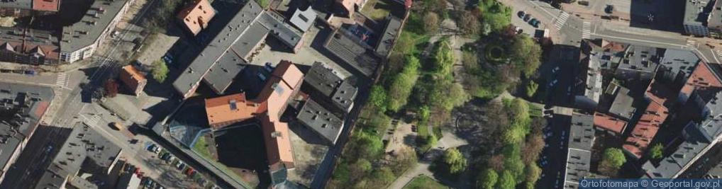Zdjęcie satelitarne Plac Andrzeja w Katowicach