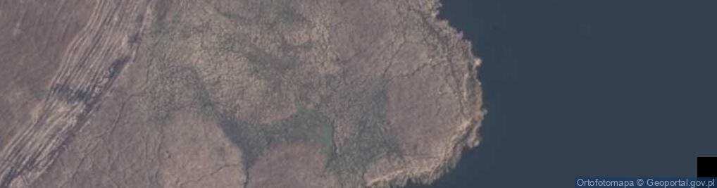 Zdjęcie satelitarne Półwysep Rów