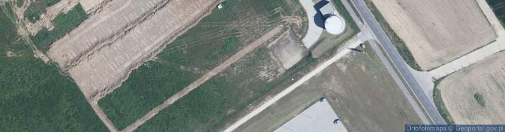 Zdjęcie satelitarne Poradzieckie lotnisko Kluczewo