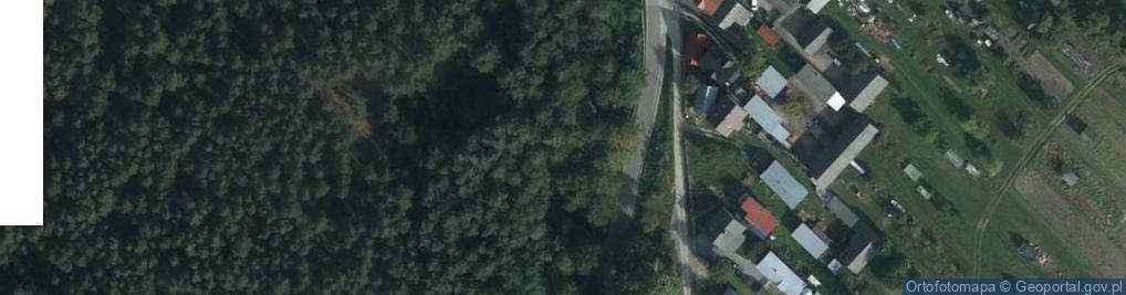 Zdjęcie satelitarne Progi skalne - Wodospady Sopotu