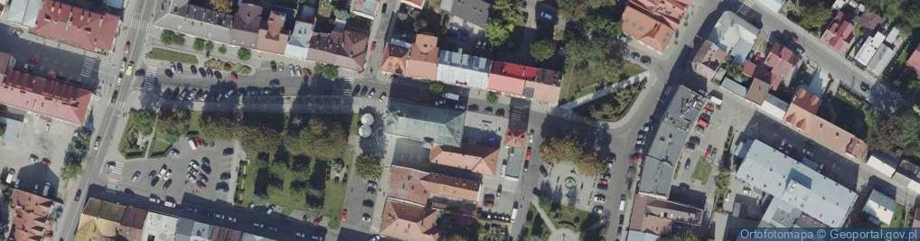Zdjęcie satelitarne Ratusz