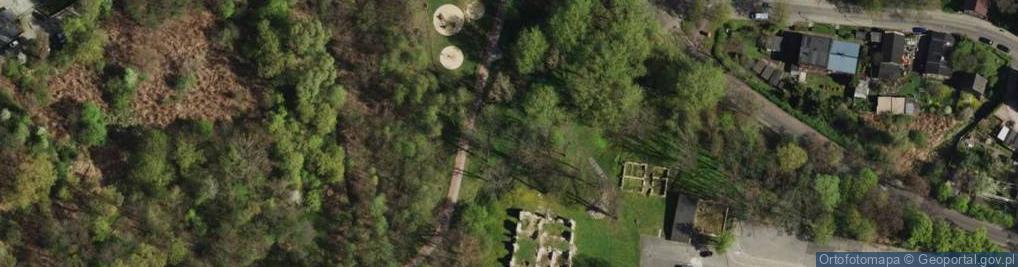 Zdjęcie satelitarne Ruiny domu Karola Goduli