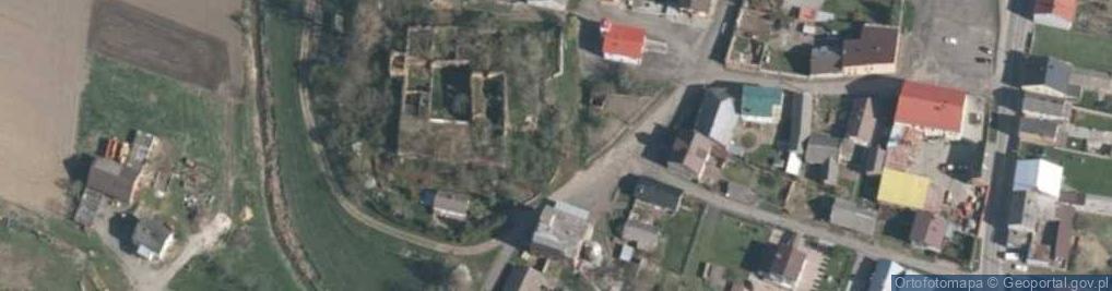 Zdjęcie satelitarne Ruiny Zamku rodu Vrbnów