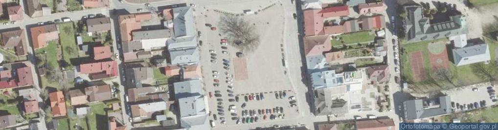 Zdjęcie satelitarne Rynek miejski