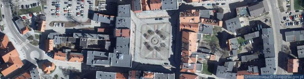Zdjęcie satelitarne Rynek Starego Miasta
