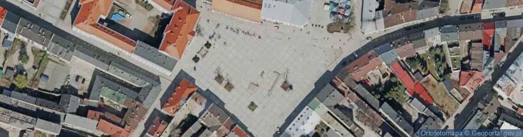 Zdjęcie satelitarne Rynek w Kielcach