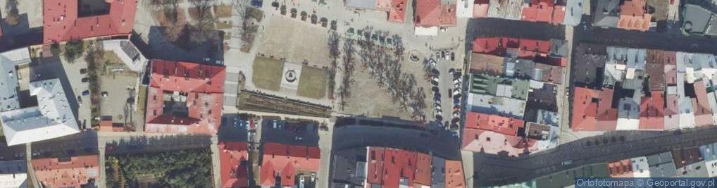 Zdjęcie satelitarne Rynek