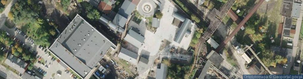 Zdjęcie satelitarne Skansen górniczy Królowa Luiza