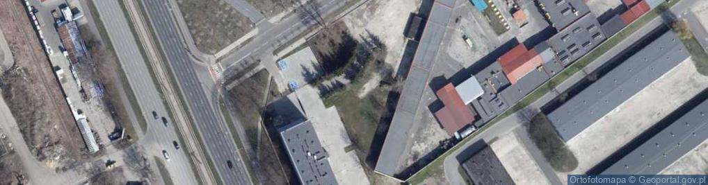 Zdjęcie satelitarne Skansen Militarny