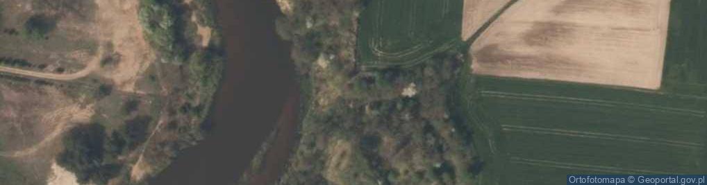 Zdjęcie satelitarne Skarpa i osuwisko