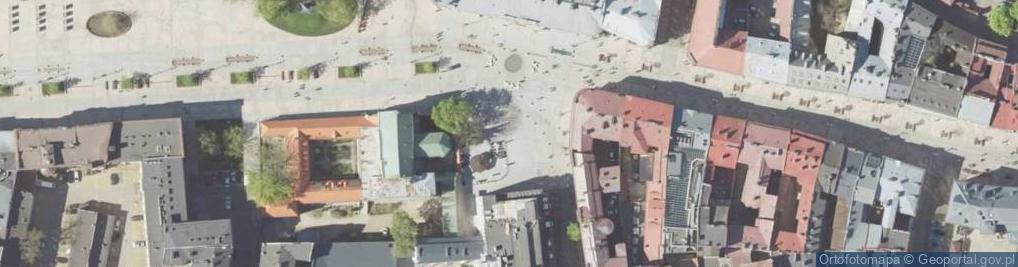 Zdjęcie satelitarne Skwer im. Tadeusza Witkowskiego