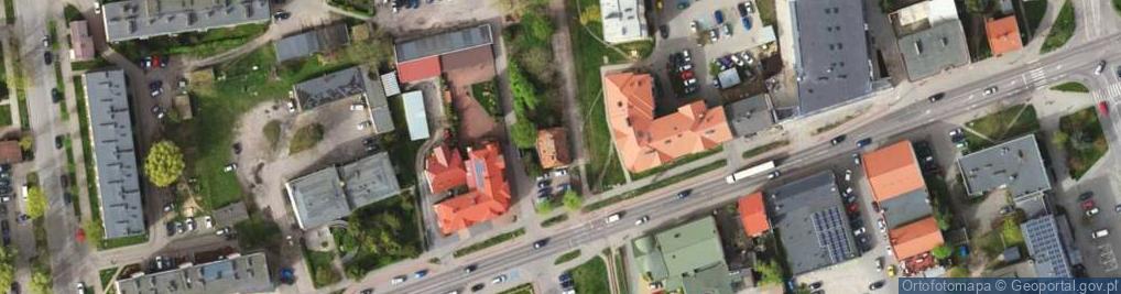 Zdjęcie satelitarne Stacja Kolei Wąskotorowej