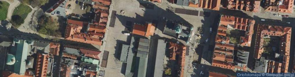 Zdjęcie satelitarne Studzienka Bamberki