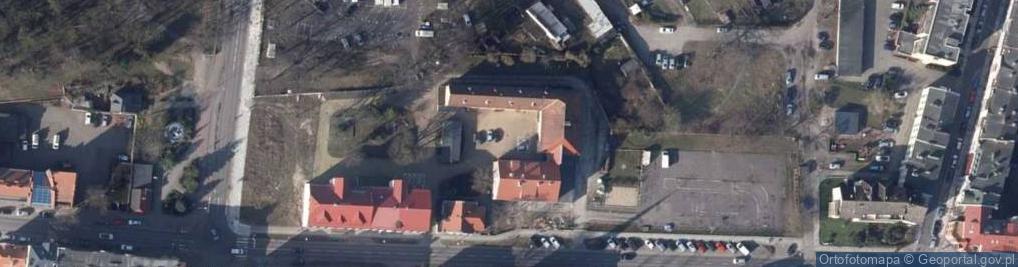 Zdjęcie satelitarne Synagoga w Świnoujściu