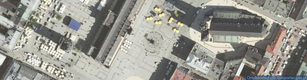 Zdjęcie satelitarne Szopki krakowskie