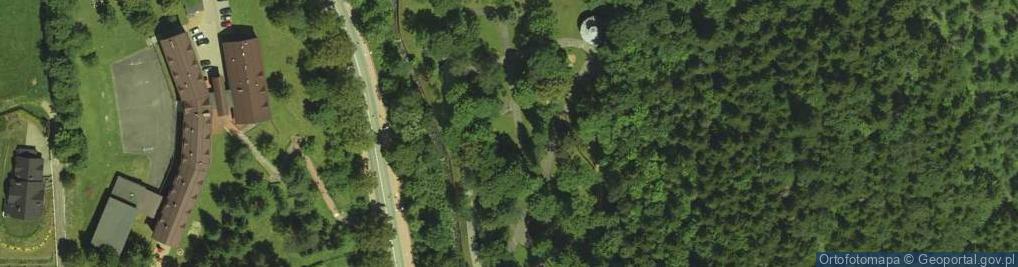 Zdjęcie satelitarne Tężnia solankowa