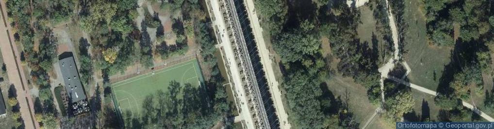 Zdjęcie satelitarne Tężnie Ciechocińskie