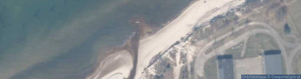 Zdjęcie satelitarne Ujście rz. Czerwona
