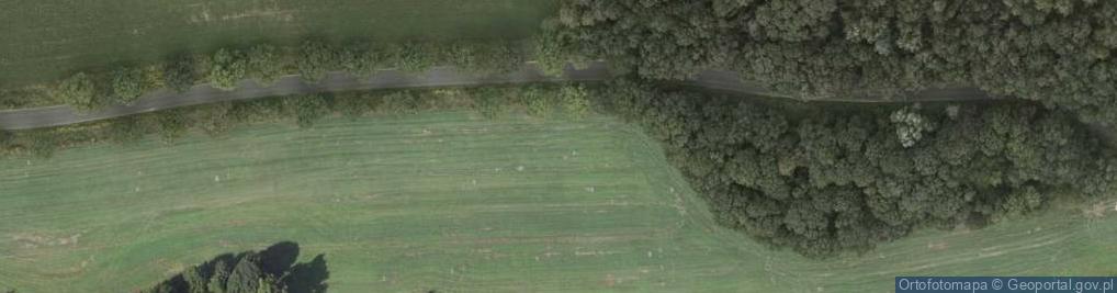 Zdjęcie satelitarne Upadowa w Radłówce