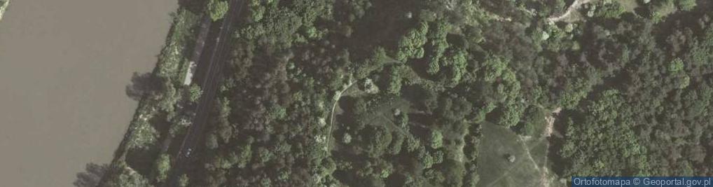Zdjęcie satelitarne Wapienie jurajskie w Skałach Twardowskiego