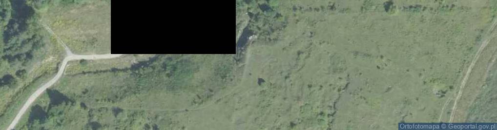 Zdjęcie satelitarne wąwóz Dule i Jaskinia Zbójecka