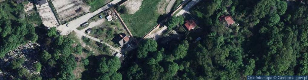 Zdjęcie satelitarne Wąwóz Plebani Dół