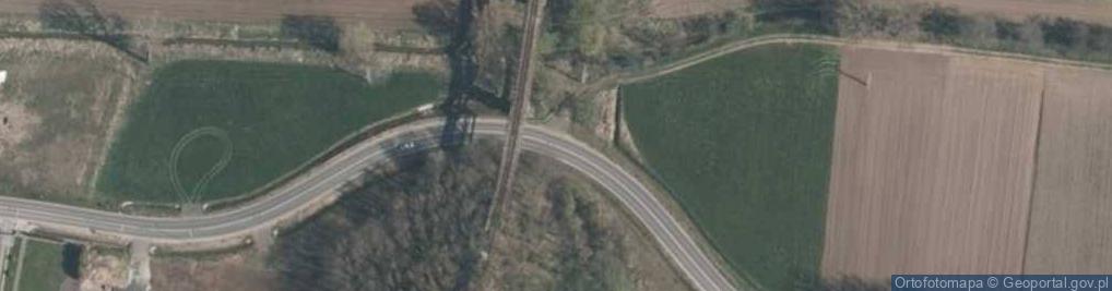 Zdjęcie satelitarne Wiadukt kolejowy