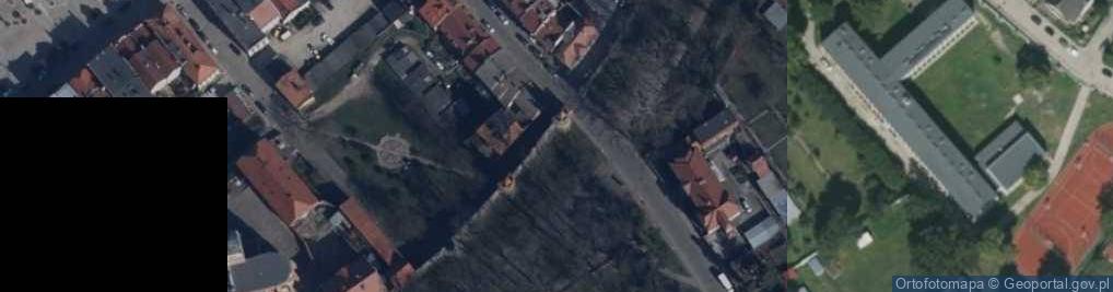 Zdjęcie satelitarne Wieża Nyska