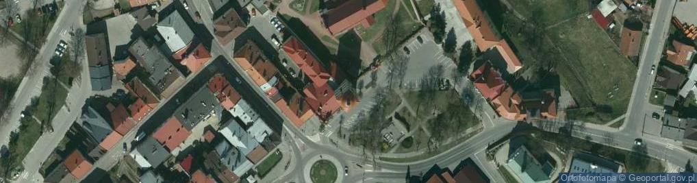 Zdjęcie satelitarne Wieża obserwacyjna - dzwonnica