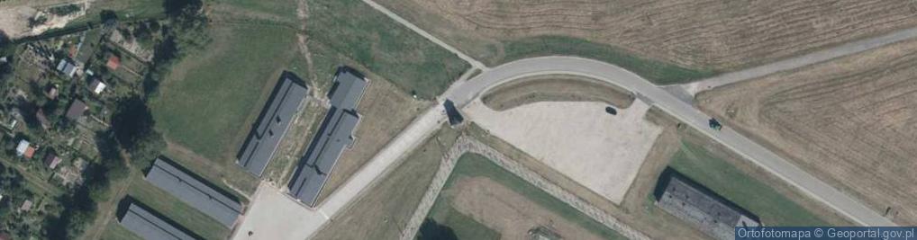 Zdjęcie satelitarne Wieża wartownicza