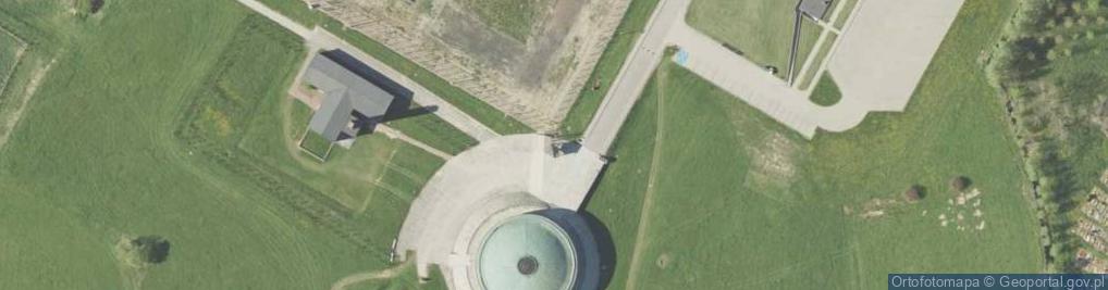 Zdjęcie satelitarne Wieża wartownicza