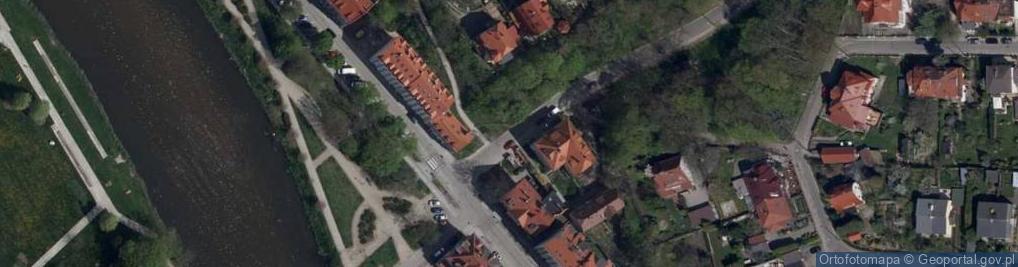 Zdjęcie satelitarne Wychodnia szarogłazów