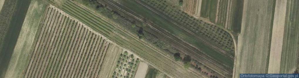 Zdjęcie satelitarne Wydmy w Sosnowej Woli