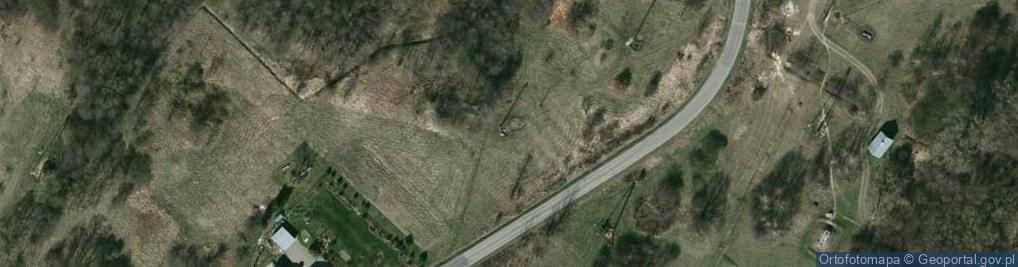 Zdjęcie satelitarne Wydobycie gazu łupkowego