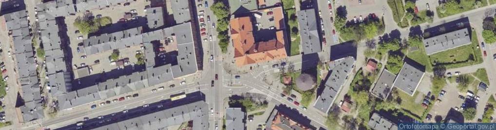 Zdjęcie satelitarne Zegar Słoneczny