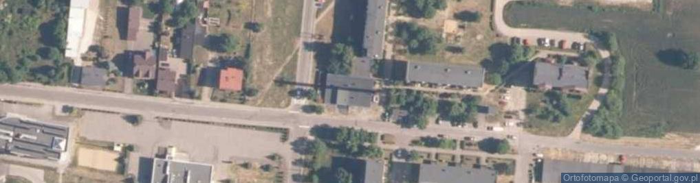 Zdjęcie satelitarne Ciepłownia