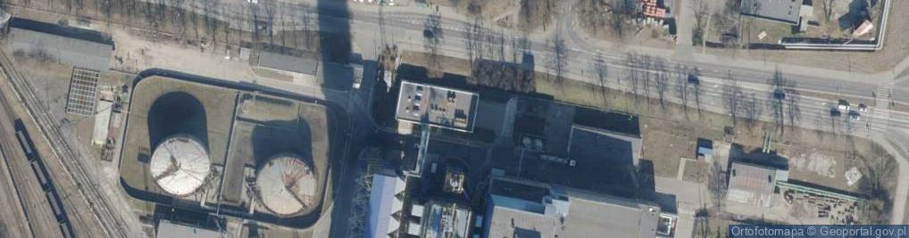 Zdjęcie satelitarne Elektrociepłownia nr 3
