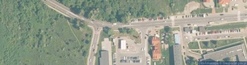 Zdjęcie satelitarne Circle K - Stacja paliw