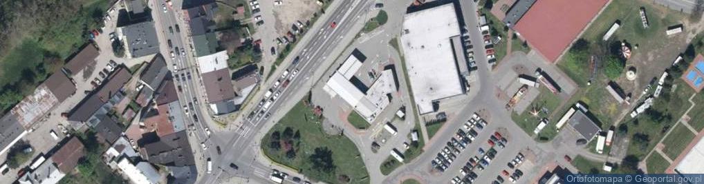 Zdjęcie satelitarne Circle K - Stacja paliw