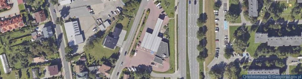 Zdjęcie satelitarne Circle K - Stacja paliw