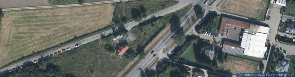 Zdjęcie satelitarne Circle K - Stacja paliw