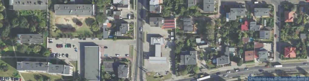 Zdjęcie satelitarne Circle K - Stacja paliw