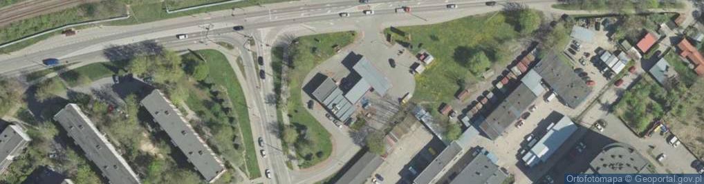Zdjęcie satelitarne Circle K - Stacja paliw